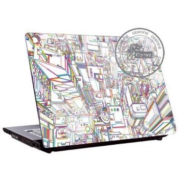Sticker Coovz de personnalisation Netbook PC 11,6 Building