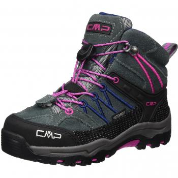 CMP Rigel Mid Wp, Botas de Senderismo Unisex Niños, Gris