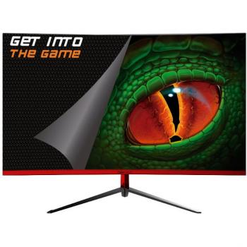 Monitor Gaming Keepout XGM24CV2 Curvo 24'' 100Hz Full HD 1080p, Tiempo de Respuesta 1ms, Ángulo de Visión 178º, Relación de Aspecto 16:9
