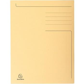 100 Subcarpetas 3 solapas Forever® impresas - Exacompta 448002E - 280 g/m2 Crema