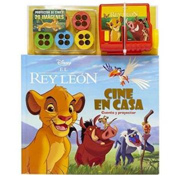 El Rey León. Cine en casa: Cuento y proyector - Disney