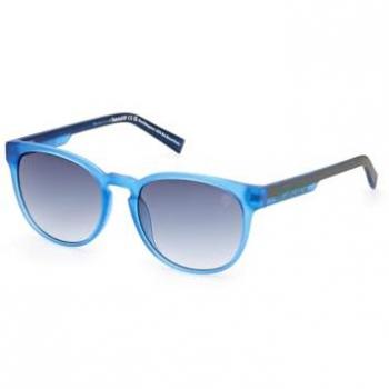 Timberland TB00014 Matte Blue Gradient Teen Sunglasses 51mm