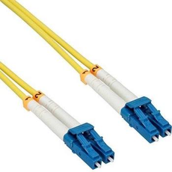 InLine 15m LC/LC 9/125µm cable de fibra optica Amarillo - Cable de fibra óptica