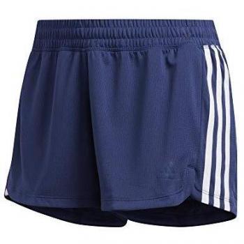 adidas Pacer 3S Knit Pantalón Corto, Mujer, indtec/Blanco, 2XS