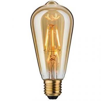 Lámpara LED Vintage Rustika 4W E27 230V Dorada 1700K 250lm