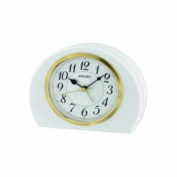 Reloj de Sobremesa Analógico Seiko Clocks QXE054W - Color Blanco