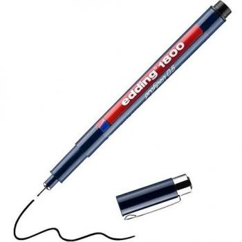 Rotulador de precisión Edding 1800 Profipen 0.5 mm negro