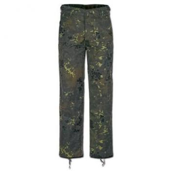 Brandit US Ranger Flecktarn Cargo Pants for Men - Multicolor (L)