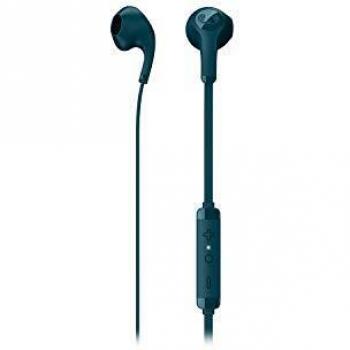 Fresh 'n Rebel Flow | Auriculares Intraurales In-Ear con Cable y Micrófono Integrado - Petrol Blue