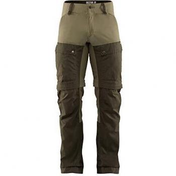 Fjallraven Men's Keb Gaiter Trousers Long - Deep Forest/Laurel Green, Size 54 Waist