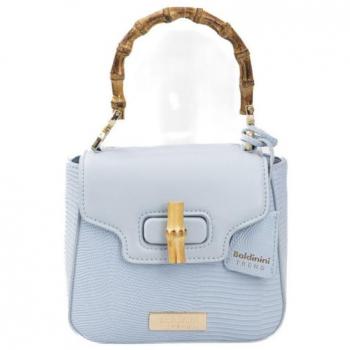 Baldinini Trend Light Blue Polyurethane Crossbody Bag