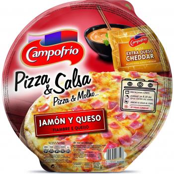 Campofrio Pizza Jamón Y Queso - 360 gr