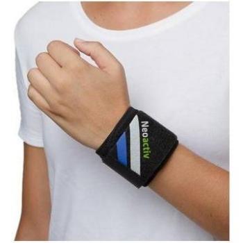Muñequera Ajustable Negra para Esguinces Talla Única