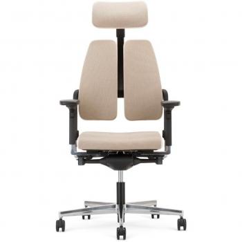 Silla Xilium Duo Traslak X-move Beige con Brazo 4D y Cabecero