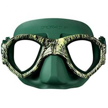 SPORA Mystic Mar Máscara De Silicona Verde, Adultos Unisex, Multicolor, un tamaño