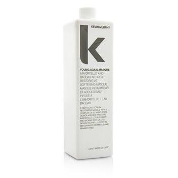 Mascarilla Restauradora Antienvejecimiento Kevin Murphy Young Again 1000ml - Infusion de Inmortal y Baobab para Cabello Seco, Dañado o Quiebradizo - Sin Parabenos ni