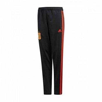 adidas Fef PES Pnt Y Pantalón, Niños, Negro/Rojo, 164