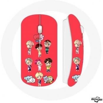 Mouse inalámbrico BTS TinyTAN Animación BT21 Póster