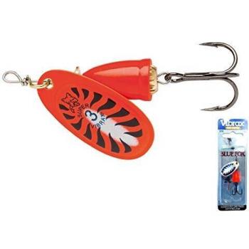 Blue Fox Vibrax Fluorescent Spinner bff3, OCWP