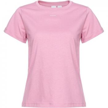 Pink Basic Mini Logo T-Shirt for Women - Size L