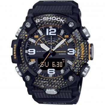 Casio G-Shock Mudmaster GG-B100Y-1AER Men's Analog-Digital Watch with Carbon Core Guard and Bluetooth Sync