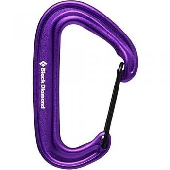 Black Diamond MiniWire Purple Carabiner