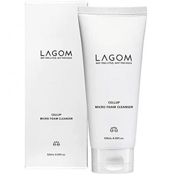 LAGOM Cellup Micro Foam Cleanser - 120ml Gentle Cleansing Foam