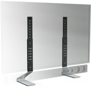 Soporte TV Universal Erard 035300 para Pantallas de 20 a 50, Capacidad de Carga 20 kg, Color Negro y Plata