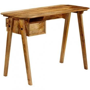 Solid Mango Wood Writing Desk 43.3x19.7x29.9