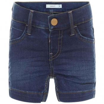 Pantalones shorts para niña azul oscuro Name It NMFSALLI