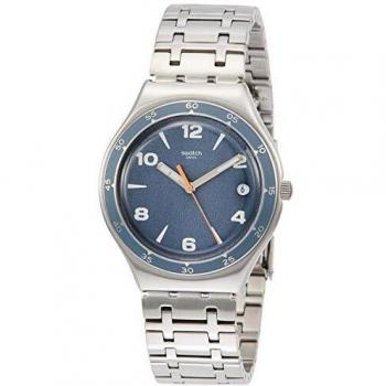 Reloj Analógico de Hombre Swatch Enrik Plateado (Ø 37 mm)