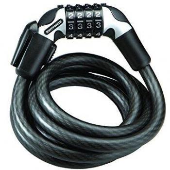 Kryptonite Kryptoflex 12 Combinacion - Candado, 12 x 1800 mm