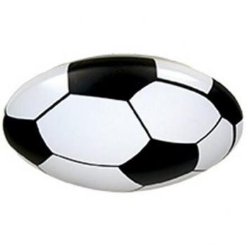 Lámpara de Techo Infantil de Fútbol, Plástico, E27, Diseño Resistente y Seguro, Dimensiones 10x36 cm