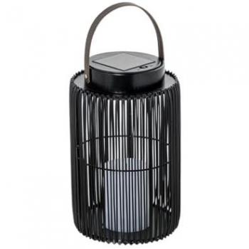 Lámpara de mesa Alexandra House Living Negro Metal 17 x 38 x 17 cm