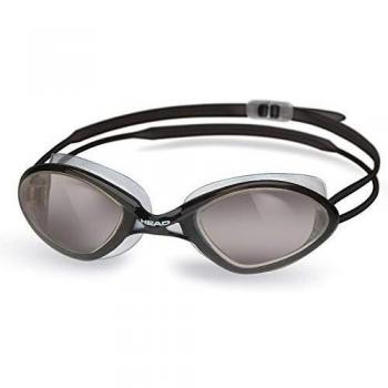 Head Tiger Race Liquidskin - Gafas de buceo unisex, color negro transparente