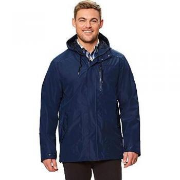Regatta Boman - Chaqueta Impermeable e Impermeable para Hombre, Hombre, Color Azul Marino, tamaño Small