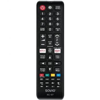 Mando a Distancia Universal Savio RC-07 - Negro