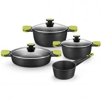 Bra - Batería de cocina 4 piezas Foodie Bra