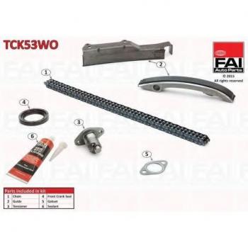 Kit de cadena de distribución FAI AutoParts TCK53WO
