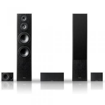 Pioneer S-ES3TB - Equipo de 5 altavoces de 150 W, negro
