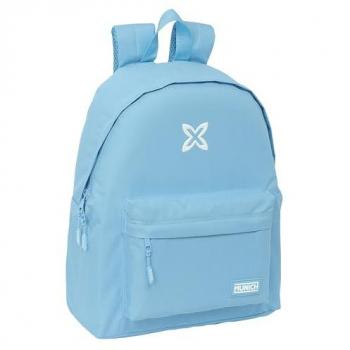Mochila Escolar Munich Basics Azul 33 x 42 x 15 cm, Safta MUNICH BÁSICOS - Day Pack Infantil, Calidad y Máxima Resistencia, Cómoda y Versátil