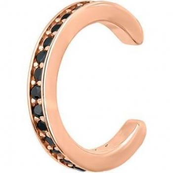 Ear Candy - Pendiente ear cuff Jolie de plata bañado en oro rosa