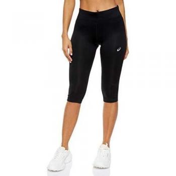 Asics Women Silver Knee Tight Vestiti Da Corsa Tight Black - Grey S