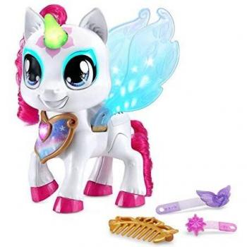 VTech- Sparklings Blanca Unicornio Interactivo, Multicolor