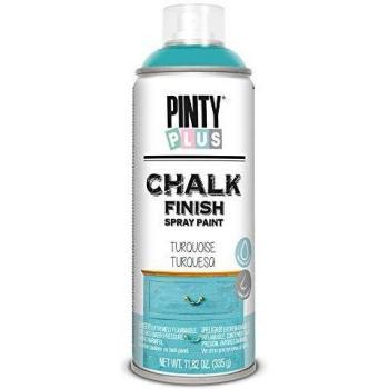 Pintura spray a la tiza PINTYPLUS CHALK 520cc turquesa CK797