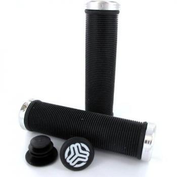 SB3 PSYLO Grips - Manoplas para Bicicletas, Color Negro