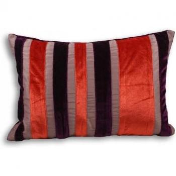 Funda de cojín Riva Home Carnival Paprika/Púrpura 35x50cm