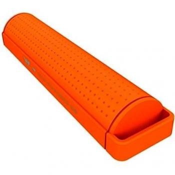 Woxter Power Bank 2600 SR - Alimentador portátil compatible con smartphones, tablets, reproductores MP3 y dispositivos USB, color naranja