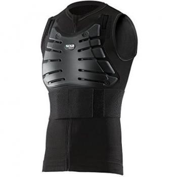 SIX2 Kit sin Mangas Protector All Black-M Unisex Adulto