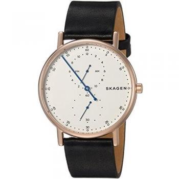Skagen Men's Analogue Quartz Watch with Leather Strap SKW6390